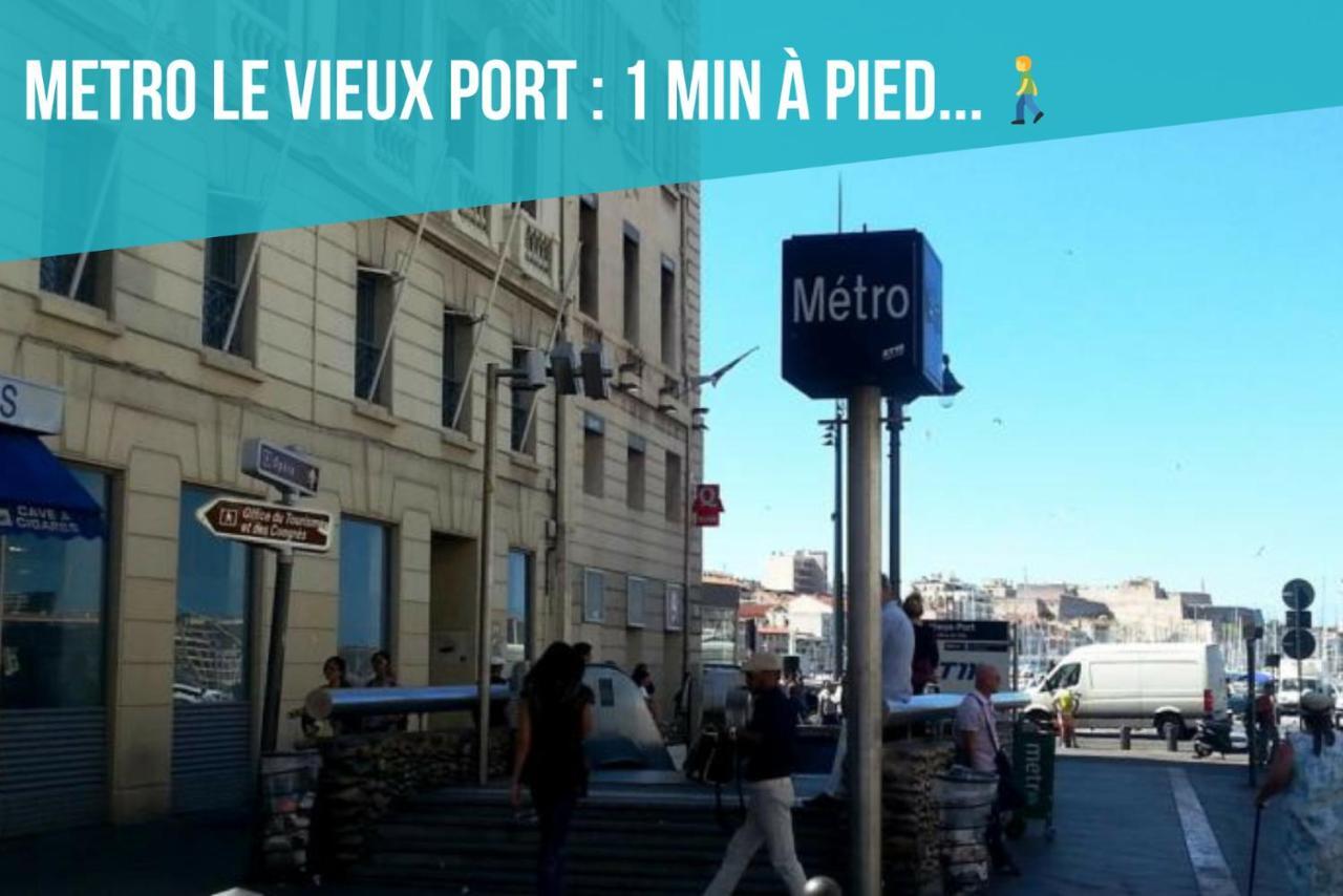 마르세유 Studio Industriel De Steenia Vieux Port 아파트 외부 사진